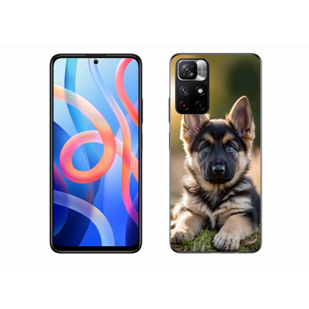 Gélový kryt mmCase na Xiaomi Poco M4 Pro 5G - nemecký ovčiak v prírode