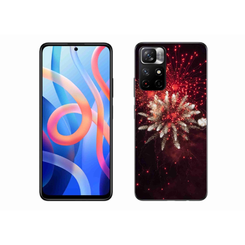 Gélový kryt mmCase na Xiaomi Poco M4 Pro 5G - ohňostroj