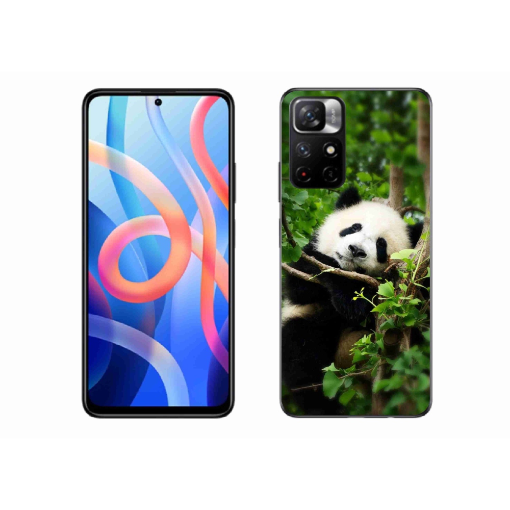 Gélový kryt mmCase na Xiaomi Poco M4 Pro 5G - panda