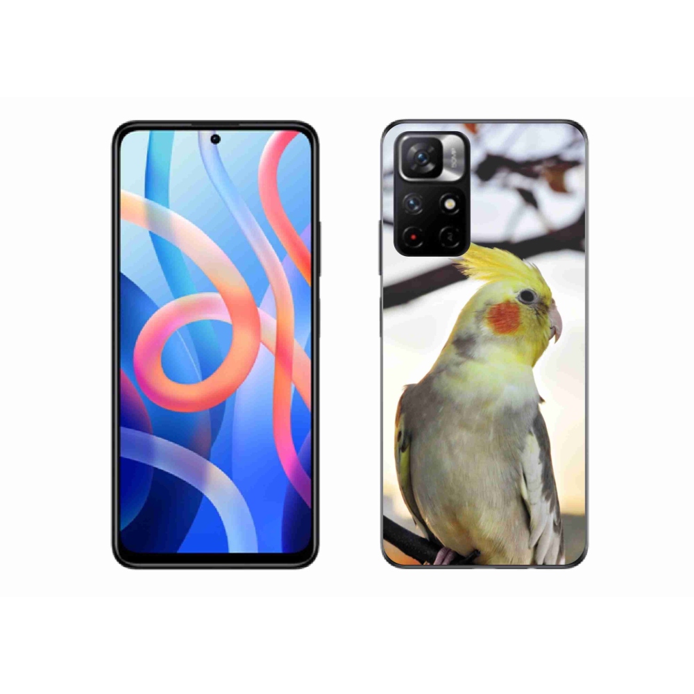 Gélový kryt mmCase na Xiaomi Poco M4 Pro 5G - papagáj korela