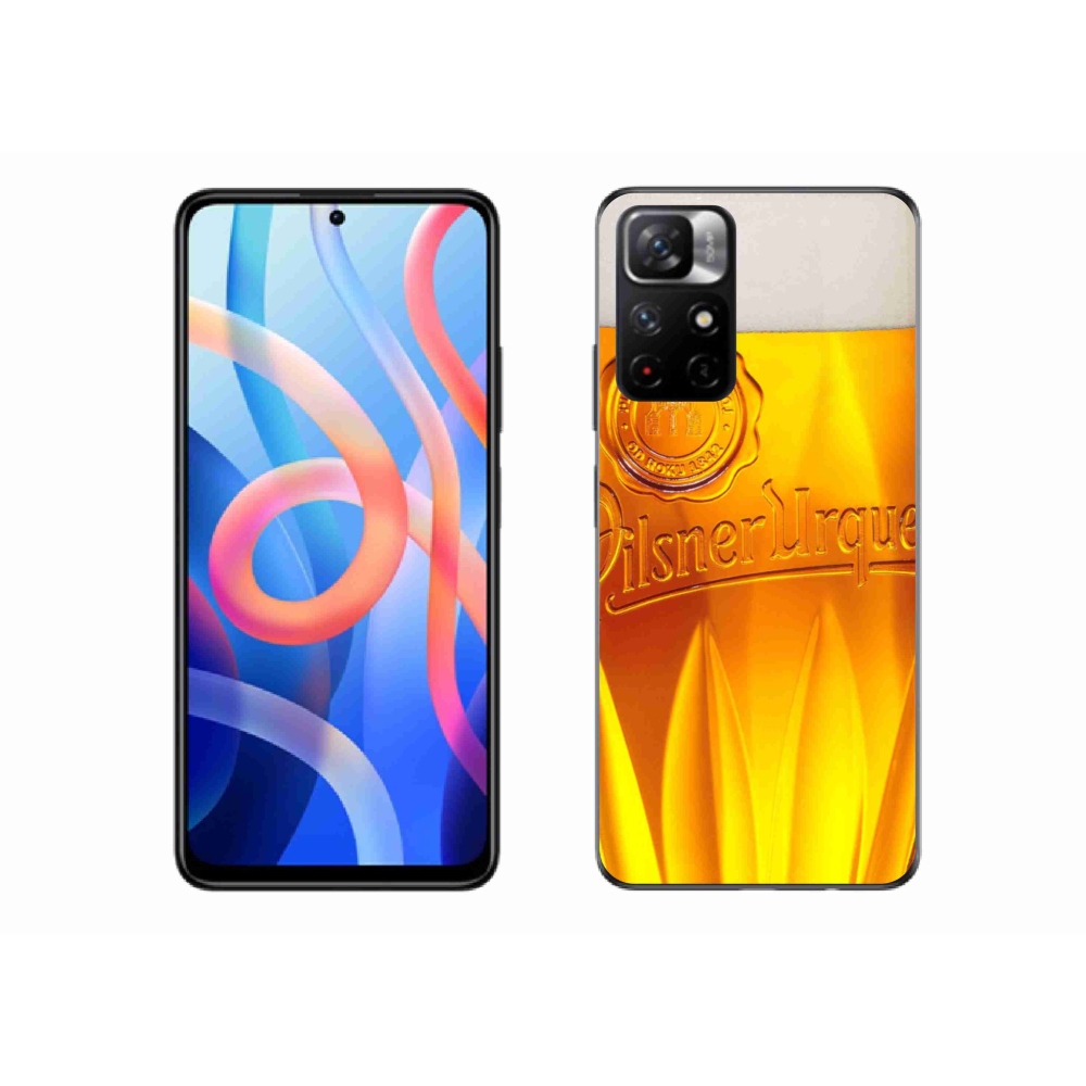 Gélový kryt mmCase na Xiaomi Poco M4 Pro 5G - pivo