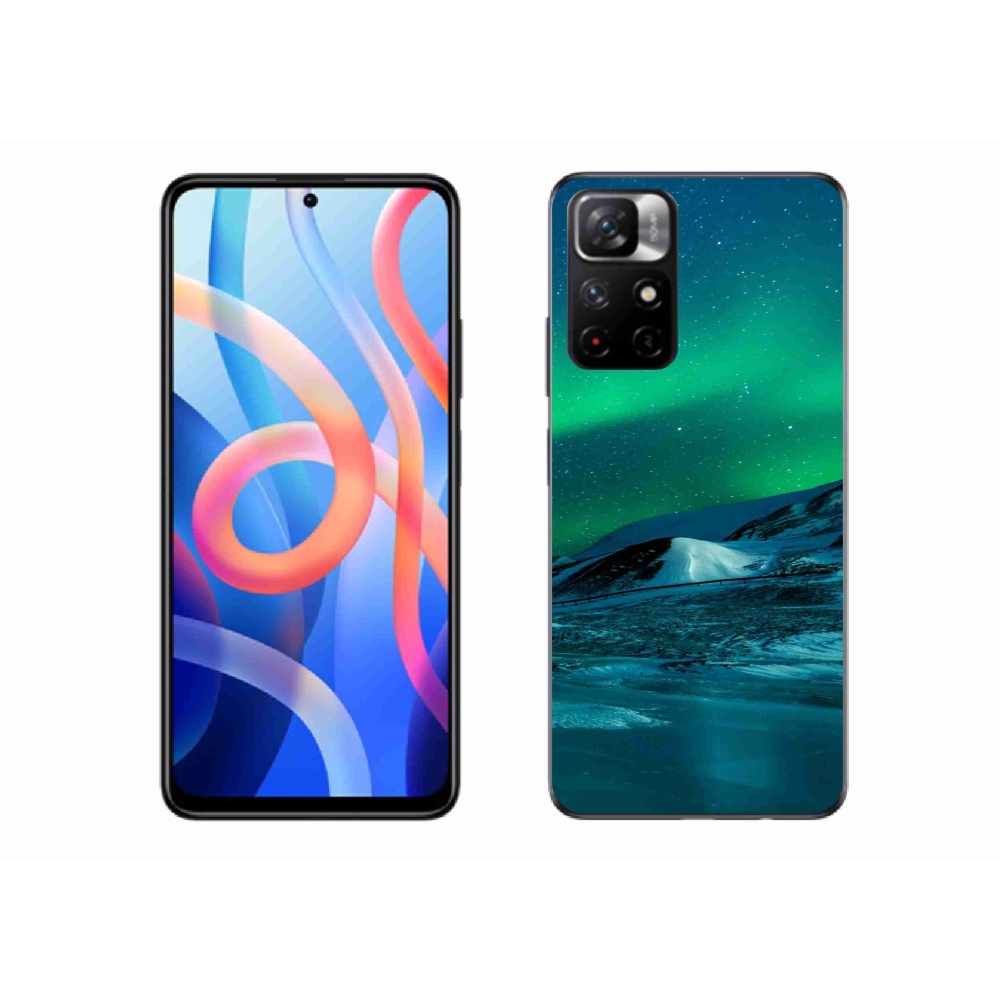 Gélový kryt mmCase na Xiaomi Poco M4 Pro 5G - polárna žiara