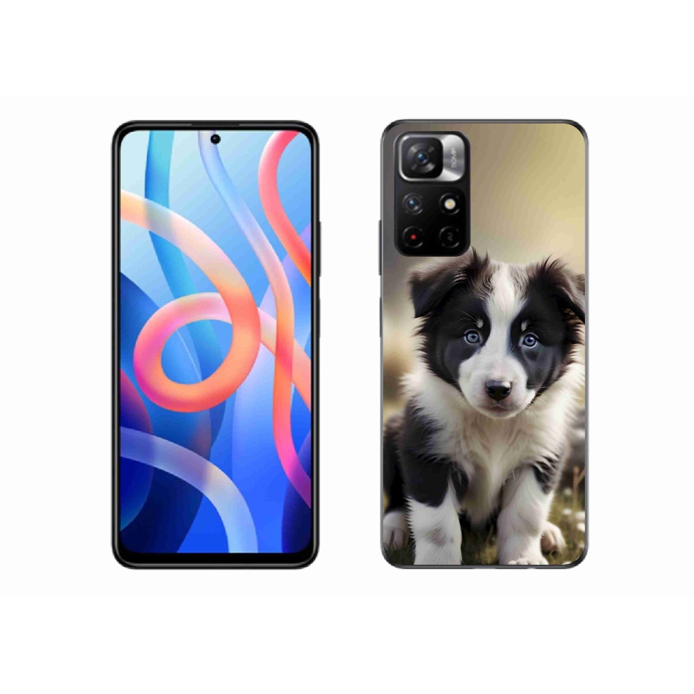 Gélový kryt mmCase na Xiaomi Poco M4 Pro 5G - roztomilá border kólia