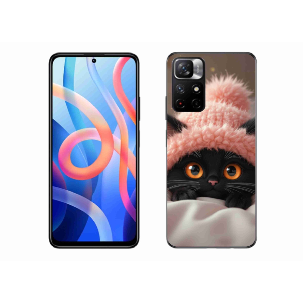 Gélový kryt mmCase na Xiaomi Poco M4 Pro 5G - roztomilé mačiatko 7