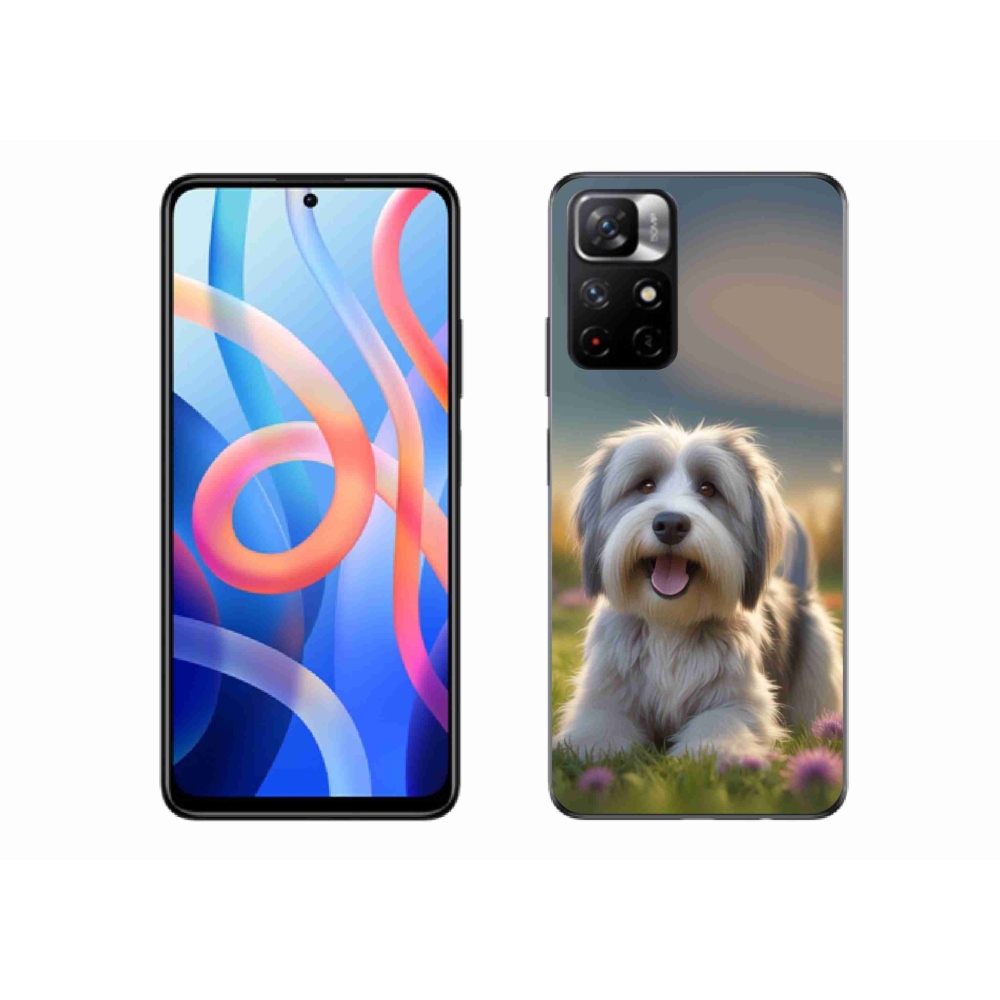 Gélový kryt mmCase na Xiaomi Poco M4 Pro 5G - roztomilý havanský psík