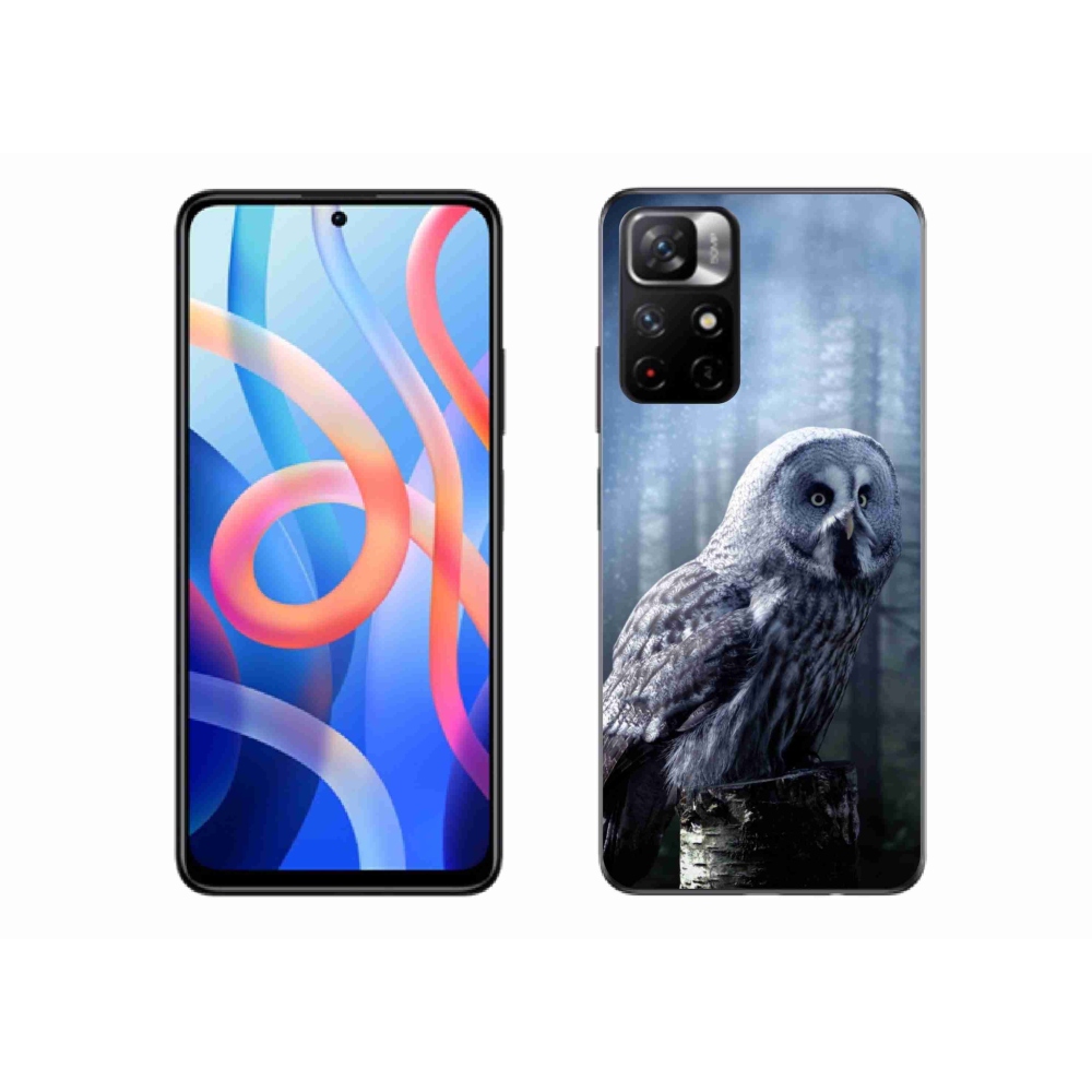 Gélový kryt mmCase na Xiaomi Poco M4 Pro 5G - sova