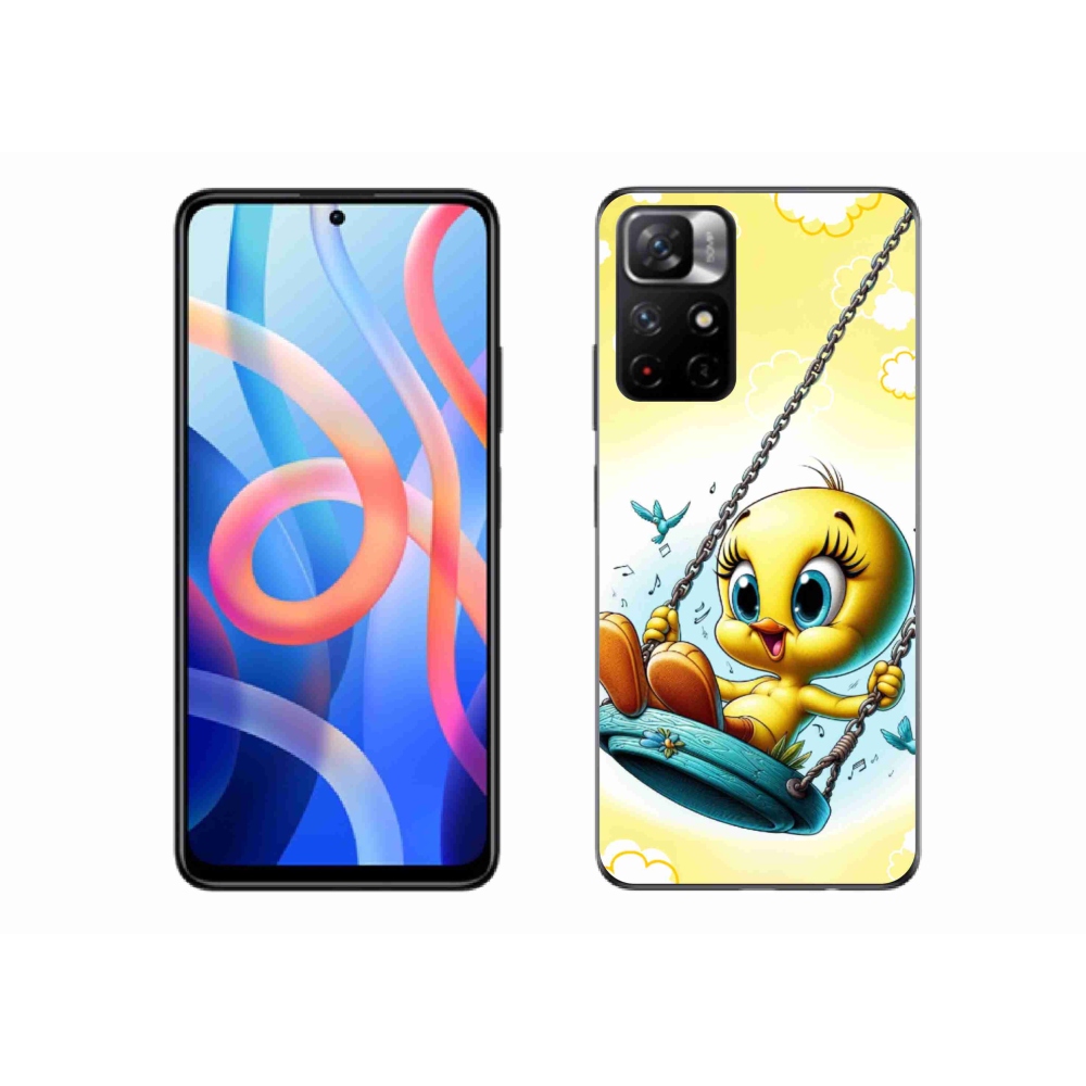 Gélový kryt mmCase na Xiaomi Poco M4 Pro 5G - tweety