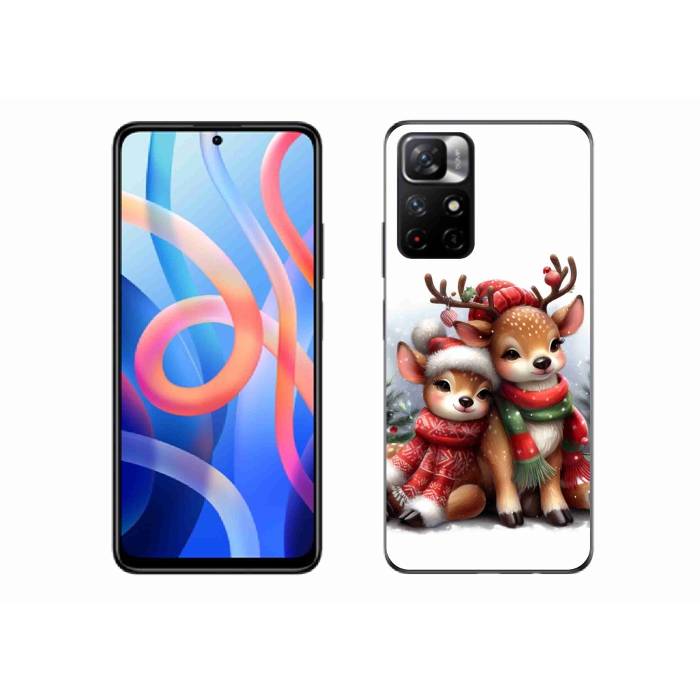 Gélový kryt mmCase na Xiaomi Poco M4 Pro 5G - vianočné soby