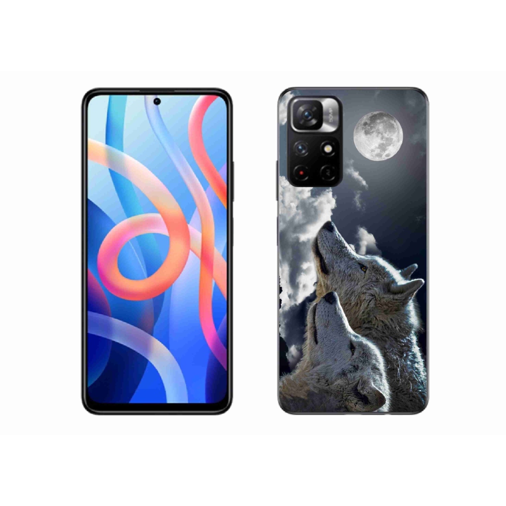 Gélový kryt mmCase na Xiaomi Poco M4 Pro 5G - vlci