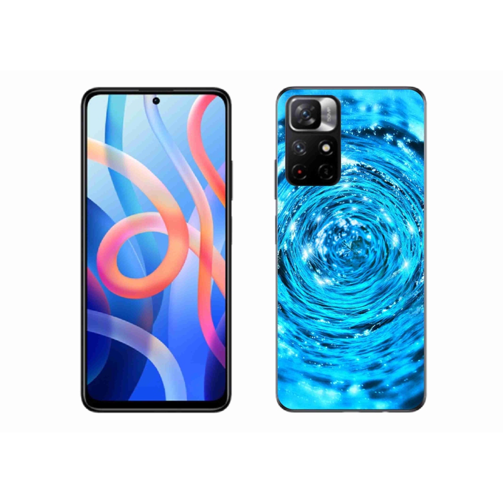 Gélový kryt mmCase na Xiaomi Poco M4 Pro 5G - vodný vír