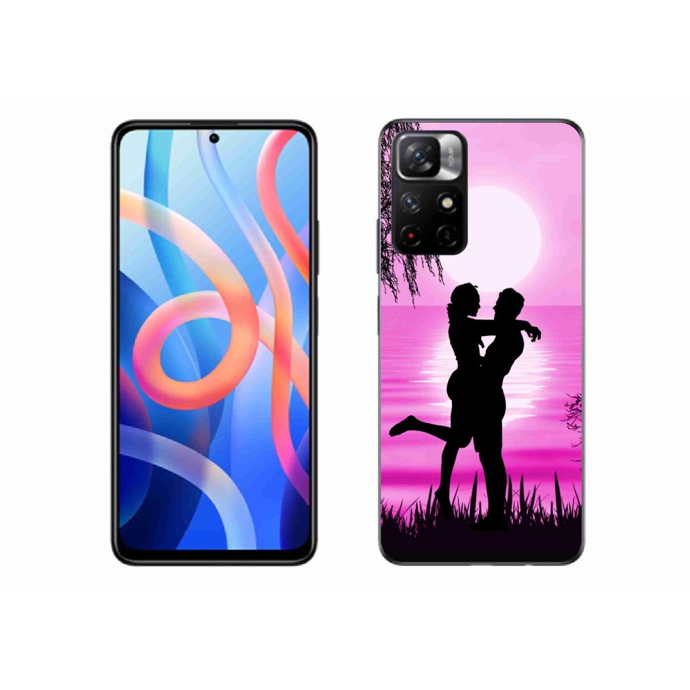 Gélový kryt mmCase na Xiaomi Poco M4 Pro 5G - západ slnka