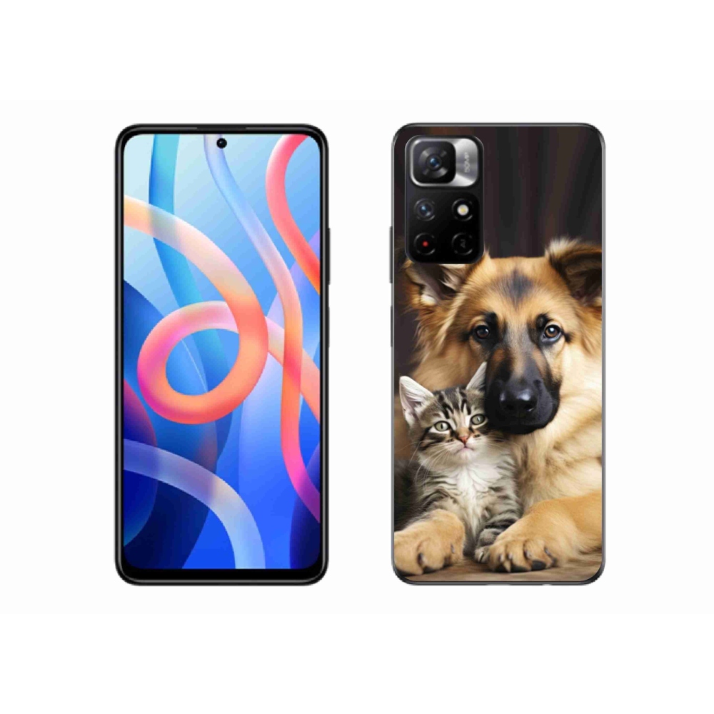 Gélový kryt mmCase na Xiaomi Poco M4 Pro 5G - zvieracie priateľstvo