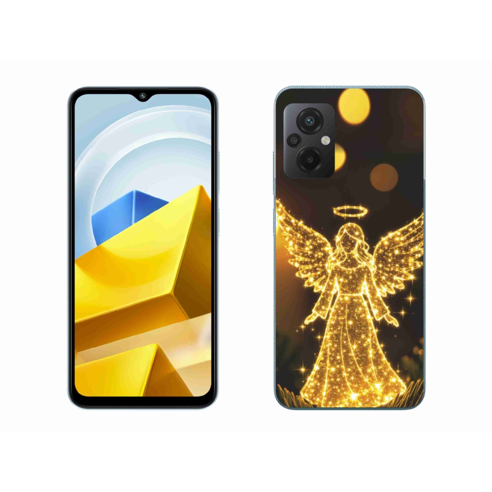 Gélový kryt mmCase na Xiaomi Poco M5 4G - anjel
