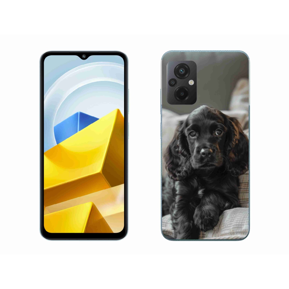 Gélový kryt mmCase na Xiaomi Poco M5 4G - anglický kokeršpaniel