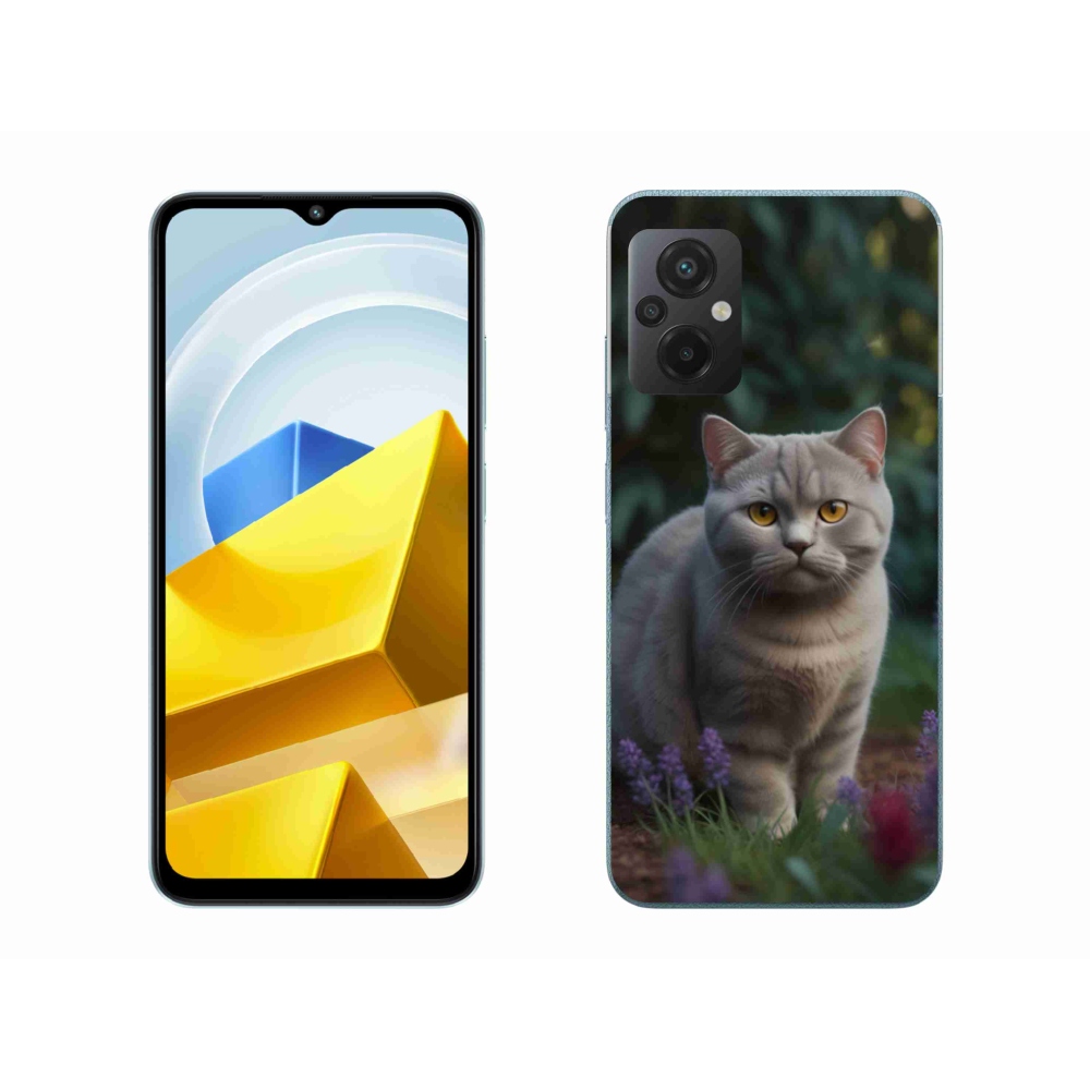 Gélový kryt mmCase na Xiaomi Poco M5 4G - britská mačka