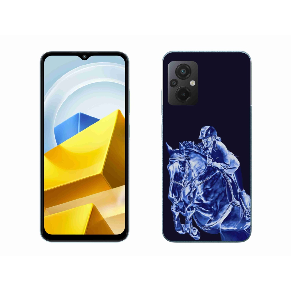 Gélový kryt mmCase na Xiaomi Poco M5 4G - dostihový kôň