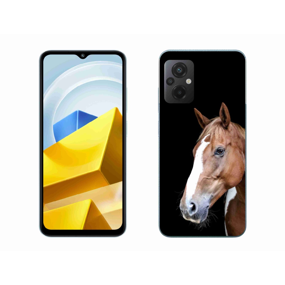 Gélový kryt mmCase na Xiaomi Poco M5 4G - hnedý kôň 3