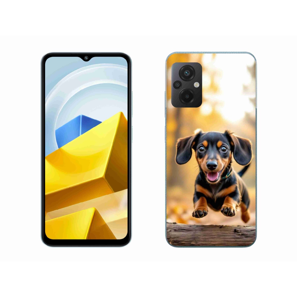 Gélový kryt mmCase na Xiaomi Poco M5 4G - jazvečík 2