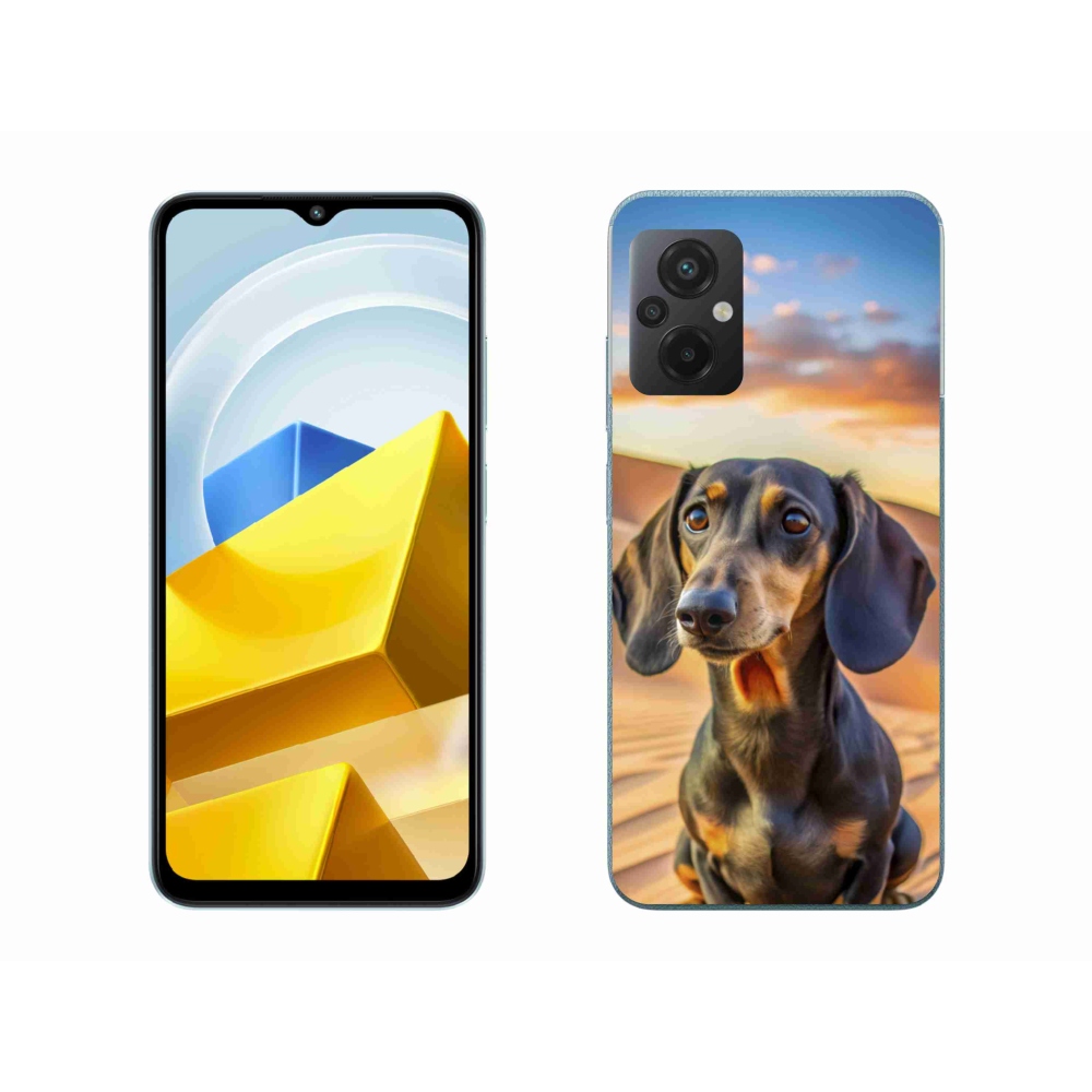 Gélový kryt mmCase na Xiaomi Poco M5 4G - jazvečík 3