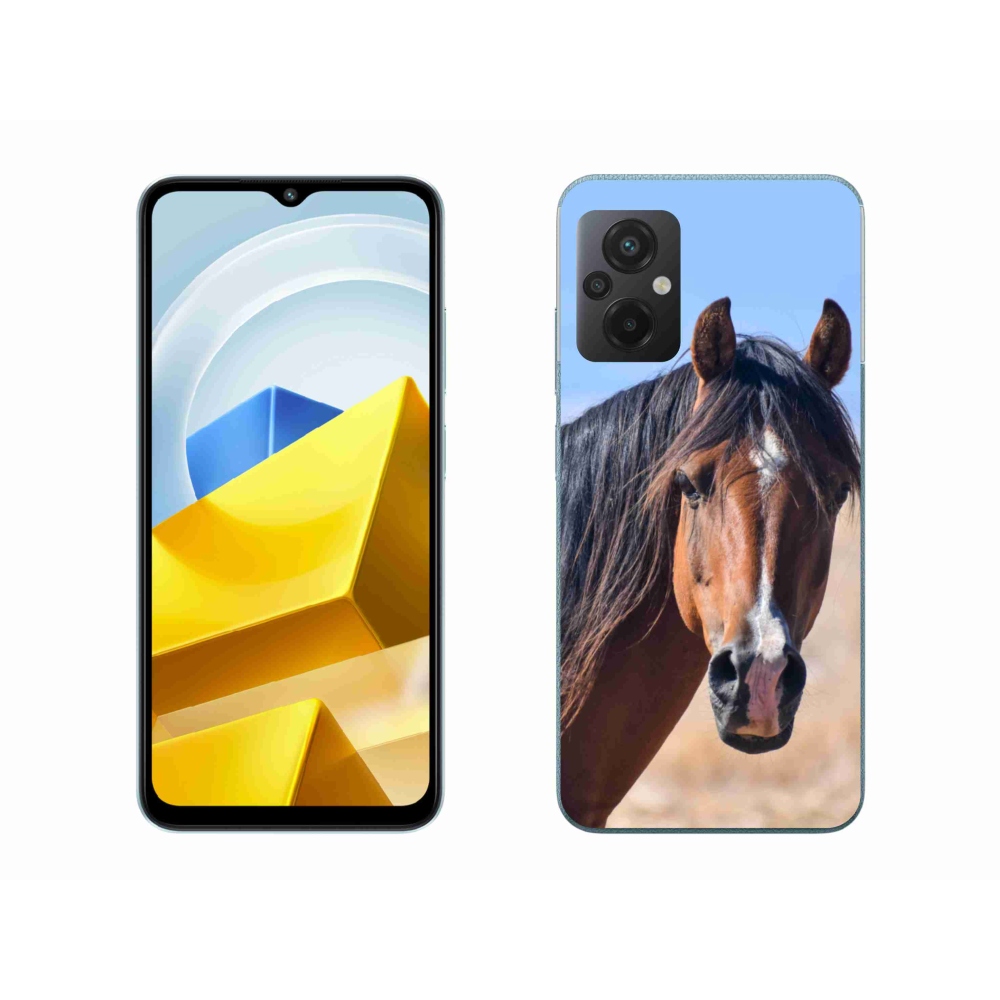 Gélový kryt mmCase na Xiaomi Poco M5 4G - pokojný kôň