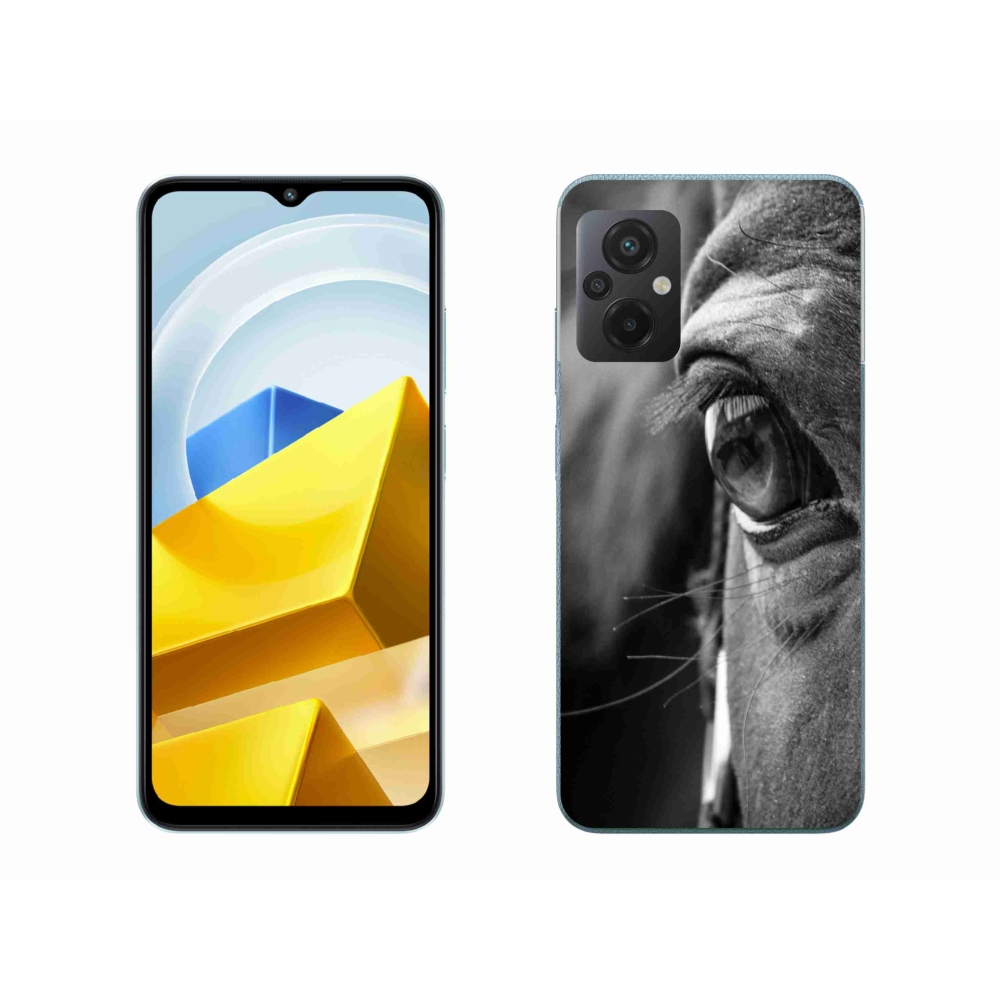 Gélový kryt mmCase na Xiaomi Poco M5 4G - konský pohľad