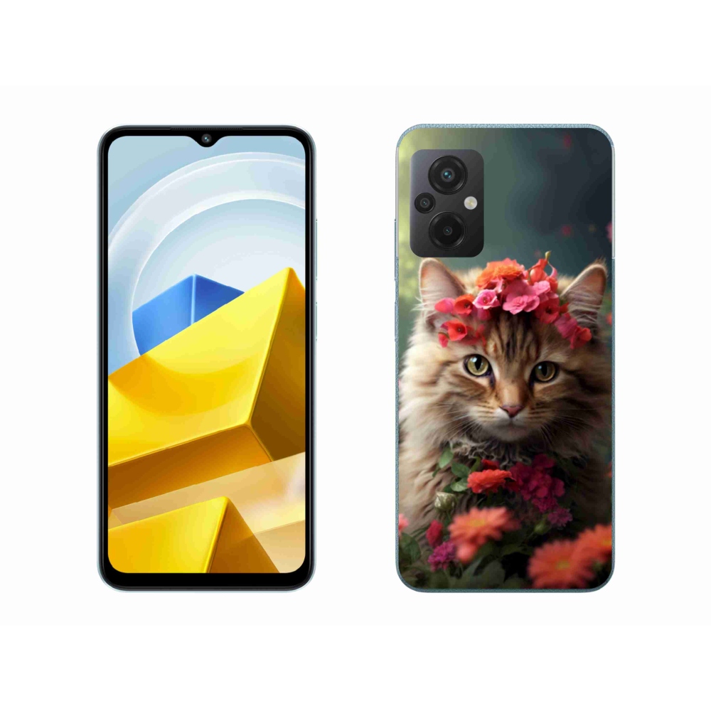Gélový kryt mmCase na Xiaomi Poco M5 4G - mačacia princezná