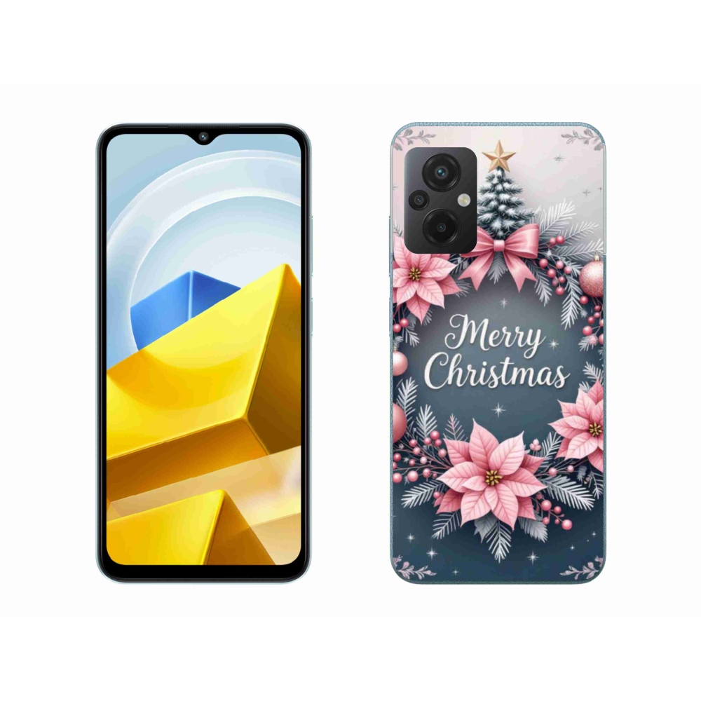 Gélový kryt mmCase na Xiaomi Poco M5 4G - merry christmas
