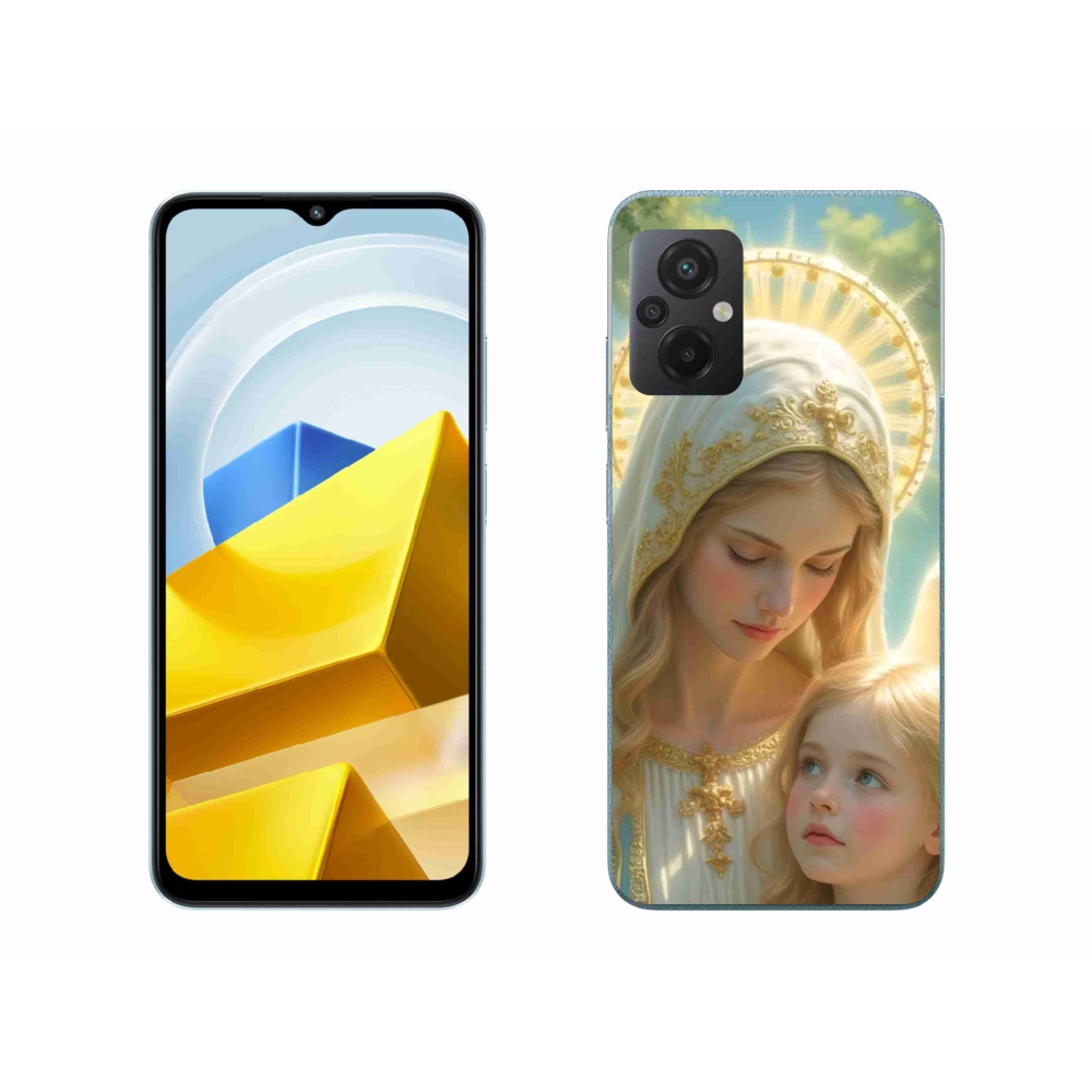 Gélový kryt mmCase na Xiaomi Poco M5 4G - náboženský motív 2