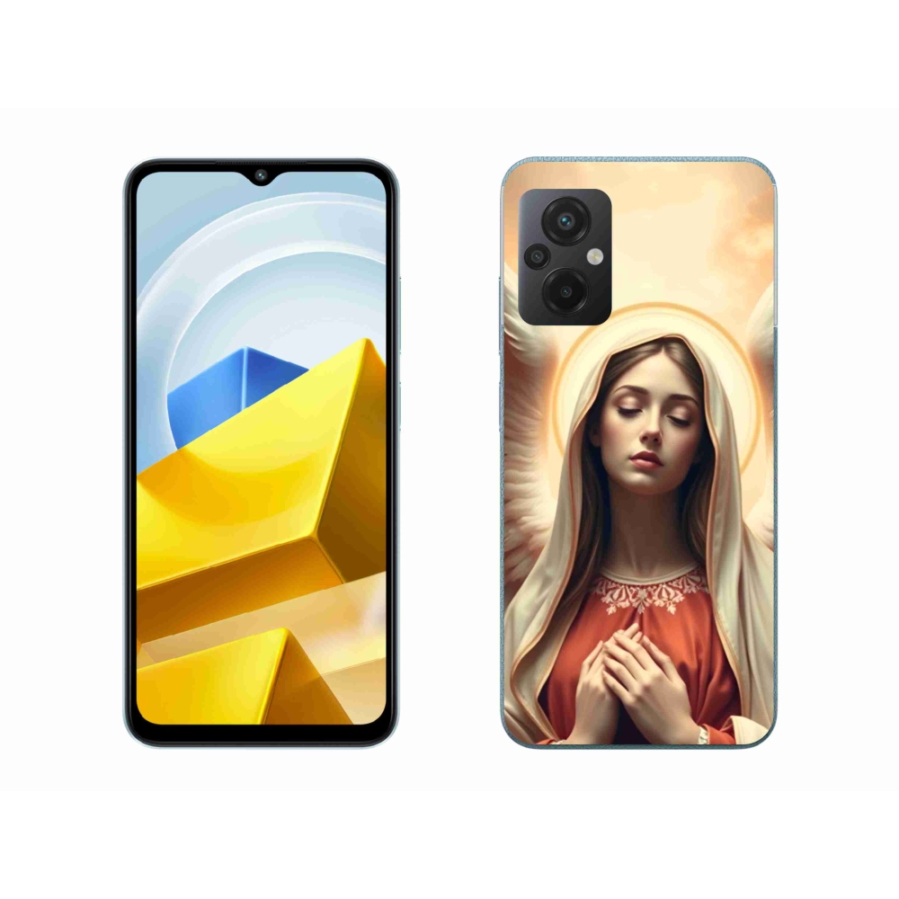 Gélový kryt mmCase na Xiaomi Poco M5 4G - náboženský motív