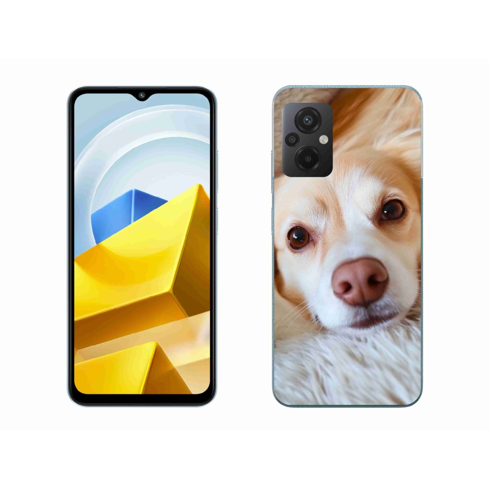 Gélový kryt mmCase na Xiaomi Poco M5 4G - Roztomilá čivava