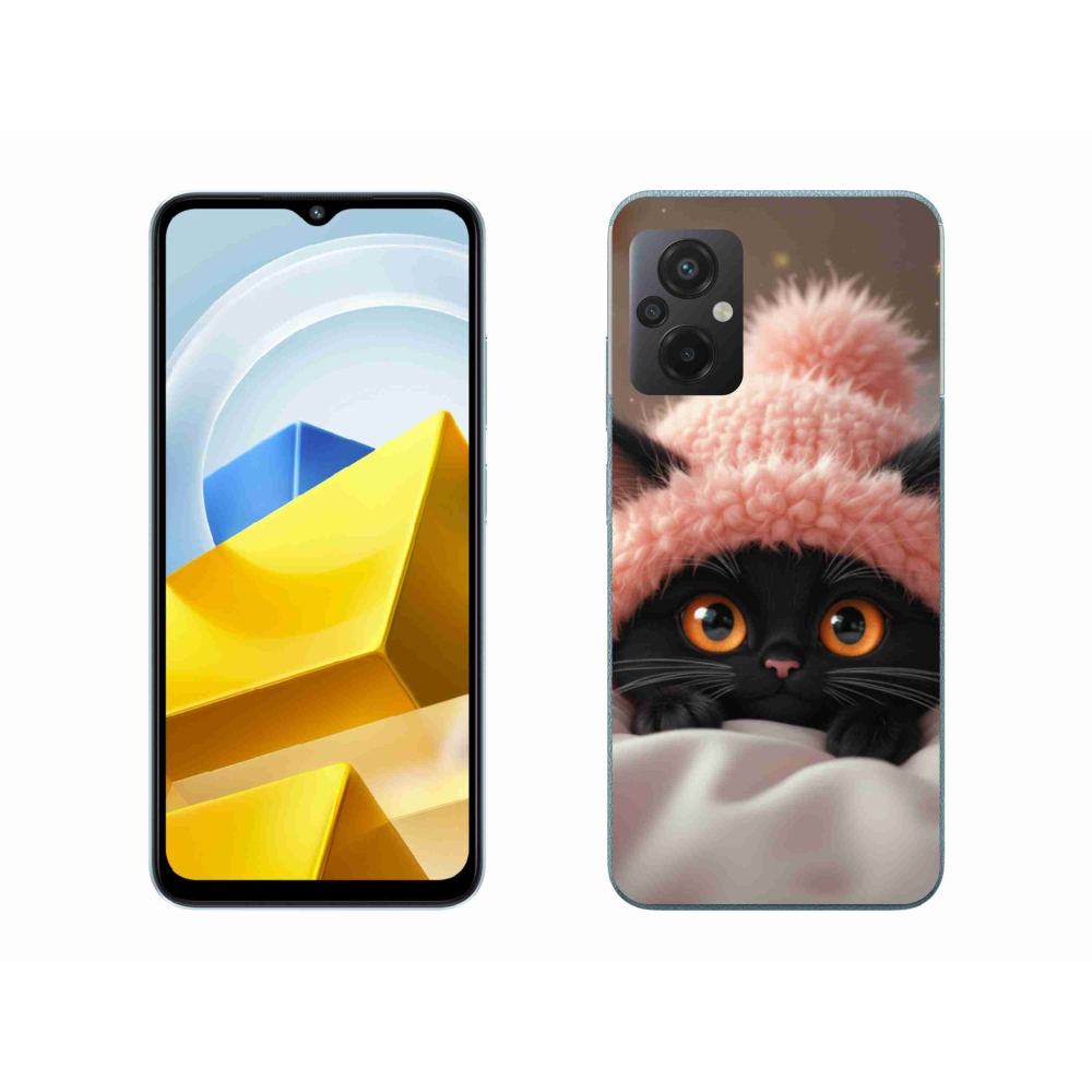 Gélový kryt mmCase na Xiaomi Poco M5 4G - roztomilé mačiatko 7