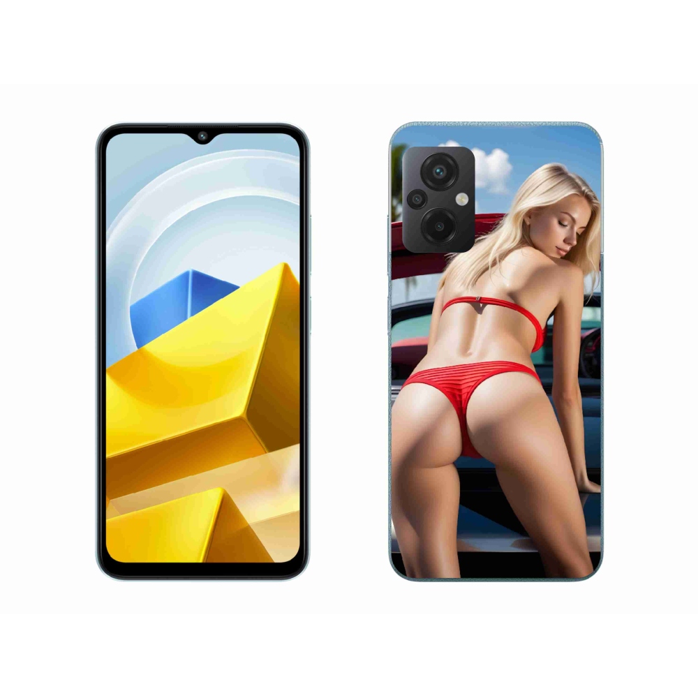 Gélový kryt mmCase na Xiaomi Poco M5 4G - sexy žena 2