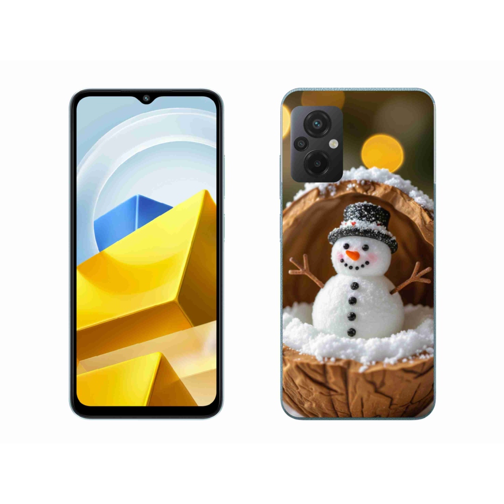 Gélový kryt mmCase na Xiaomi Poco M5 4G - snehuliak 4