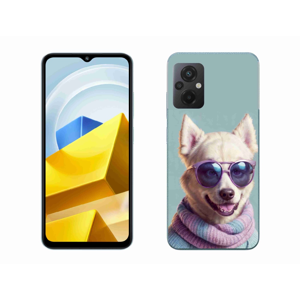 Gélový kryt mmCase na Xiaomi Poco M5 4G - štýlový nemecký špic