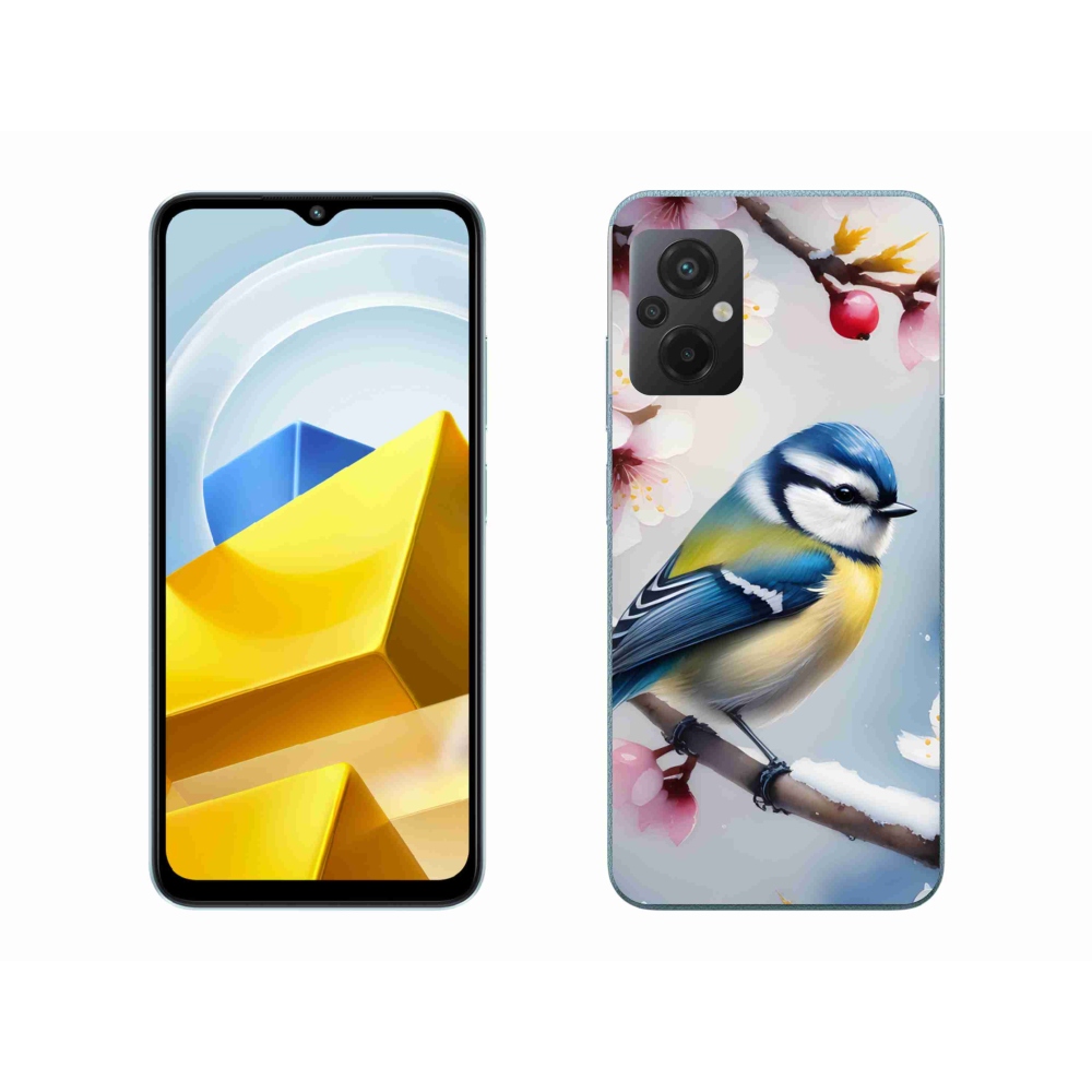 Gélový kryt mmCase na Xiaomi Poco M5 4G - sýkorka