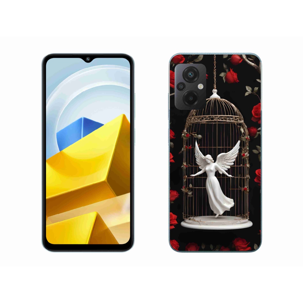 Gélový kryt mmCase na Xiaomi Poco M5 4G - uväznený anjel