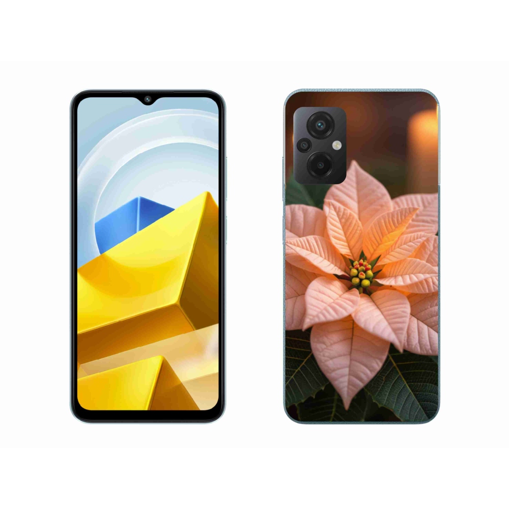Gélový kryt mmCase na Xiaomi Poco M5 4G - vianočná hviezda