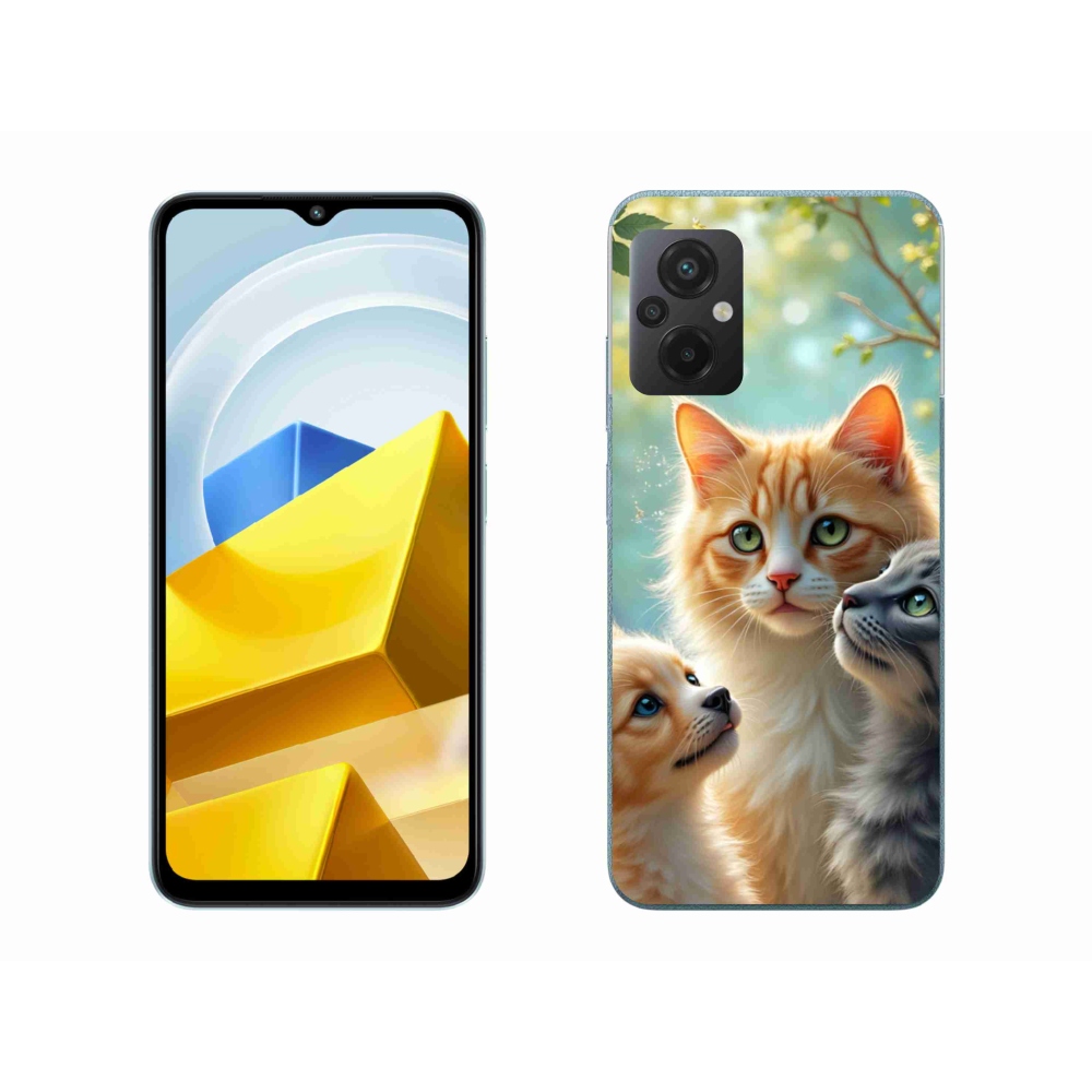 Gélový kryt mmCase na Xiaomi Poco M5 4G - zvieracie priateľstvo 2