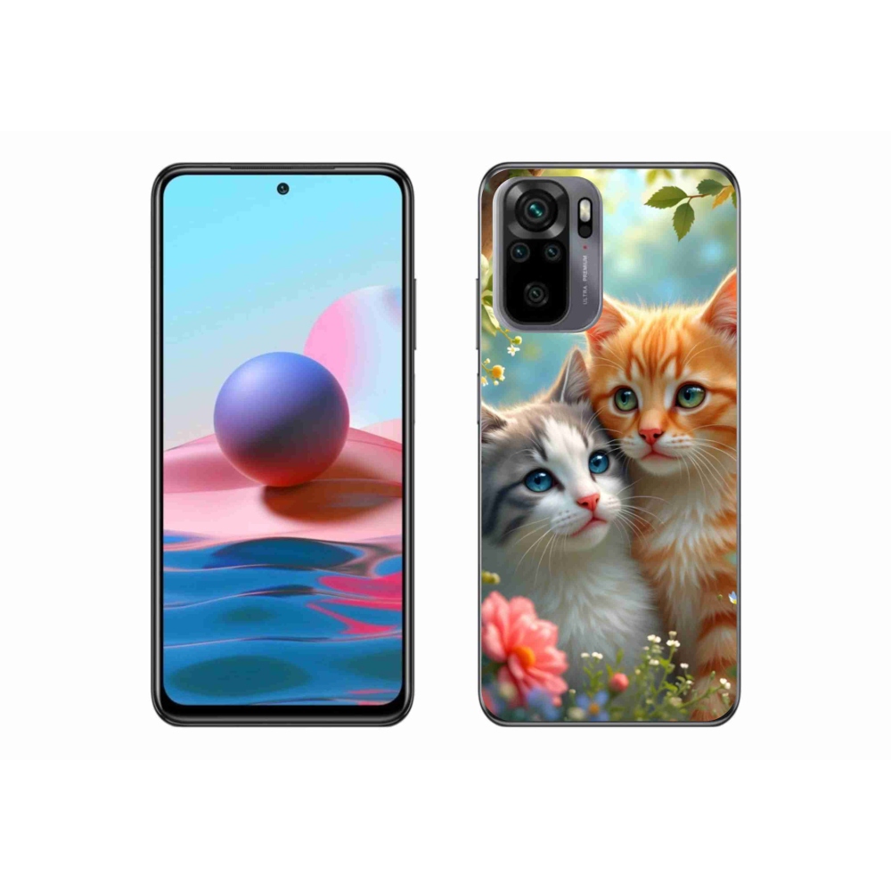 Gélový kryt mmCase na Xiaomi Poco M5s - mačacia láska 2