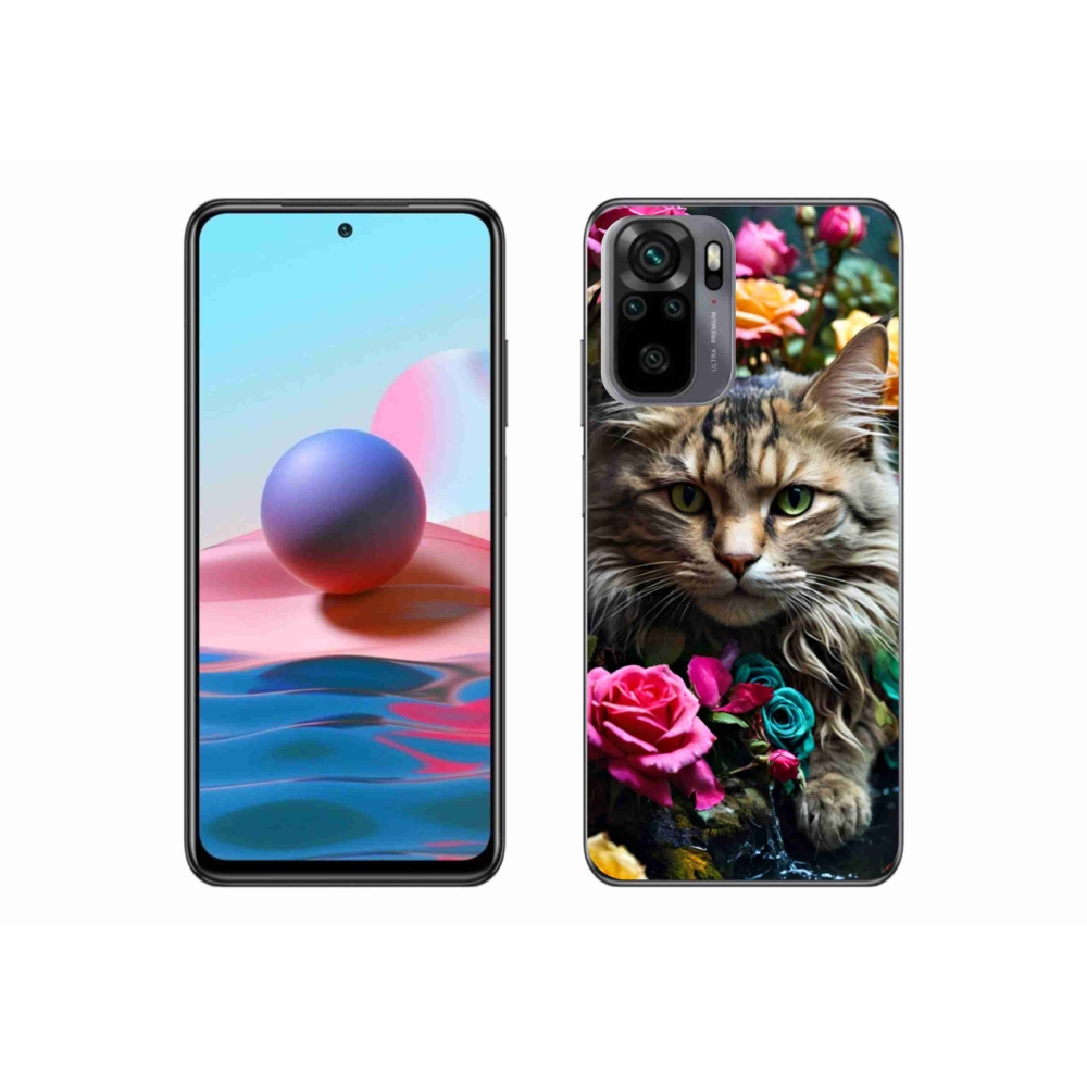 Gélový kryt mmCase na Xiaomi Poco M5s - mačacie pohľad 2