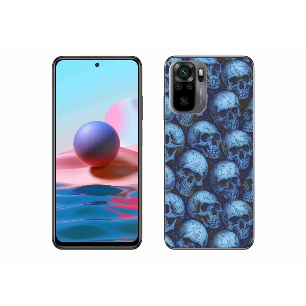 Gélový kryt mmCase na Xiaomi Poco M5s - lebky