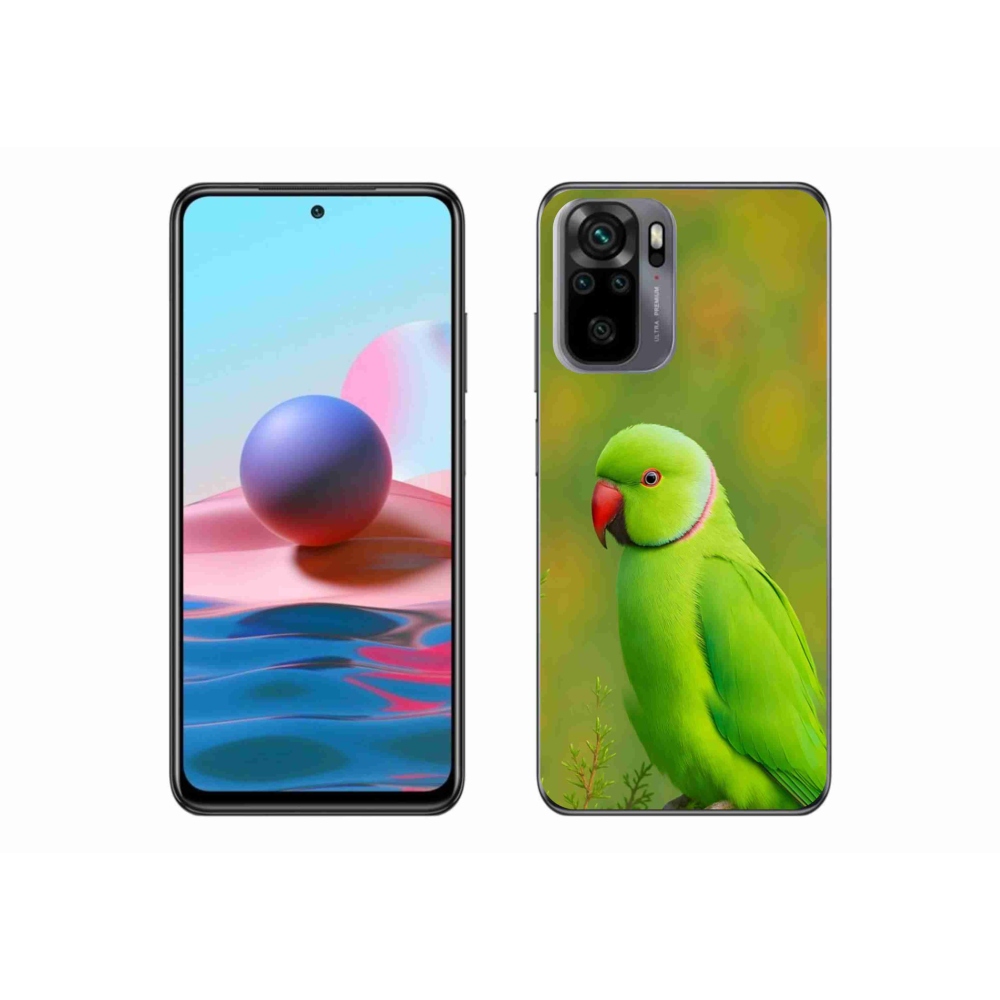 Gélový kryt mmCase na Xiaomi Poco M5s - papagáj alexander 2