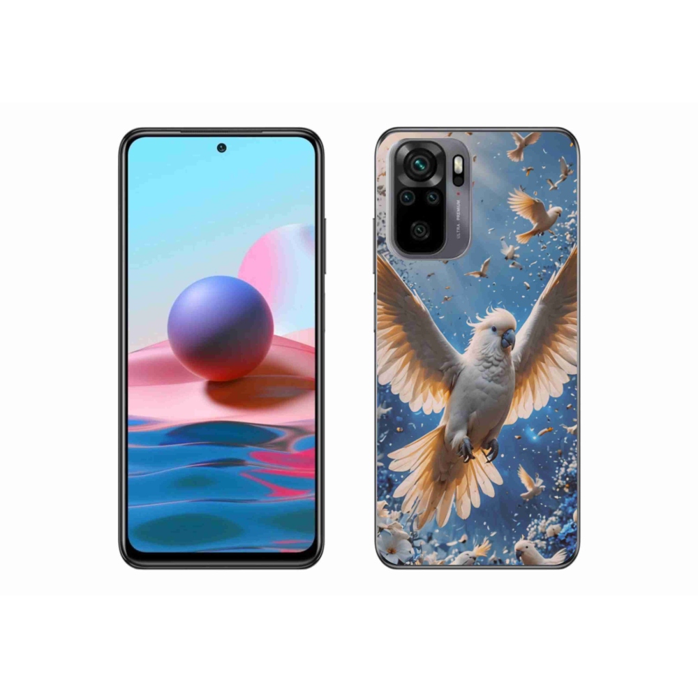 Gélový kryt mmCase na Xiaomi Poco M5s - papagáj kakadu