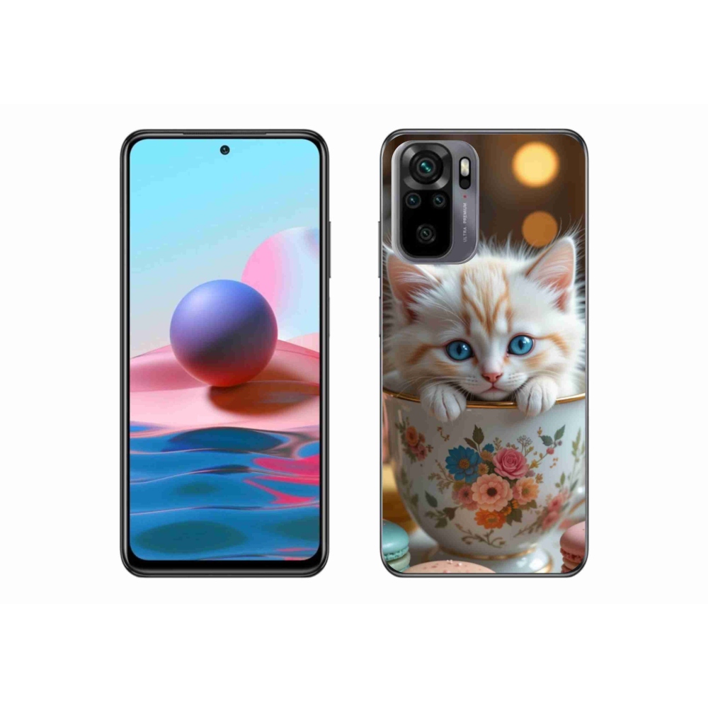 Gélový kryt mmCase na Xiaomi Poco M5s - roztomilé mačiatko 6