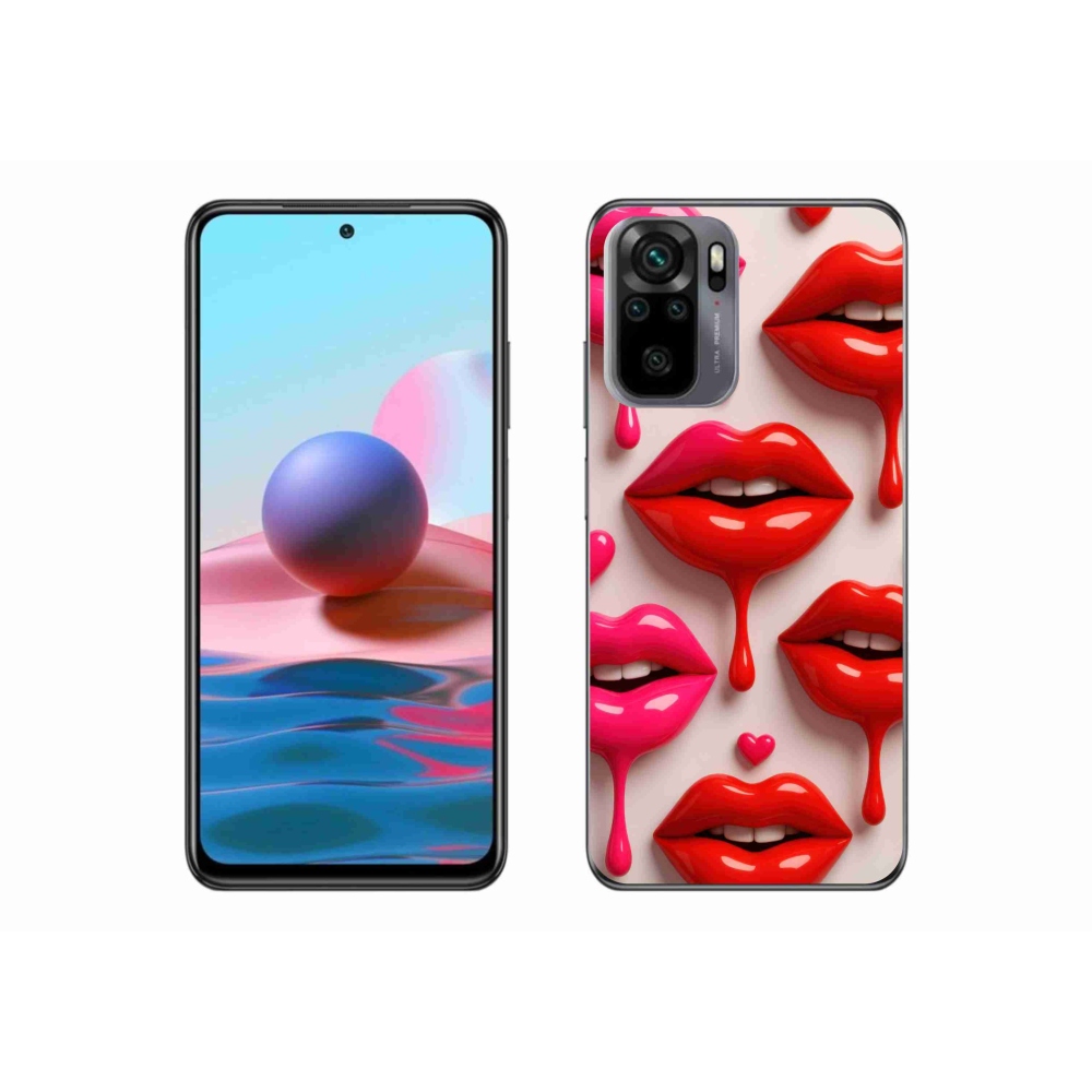 Gélový kryt mmCase na Xiaomi Poco M5s - pery 2