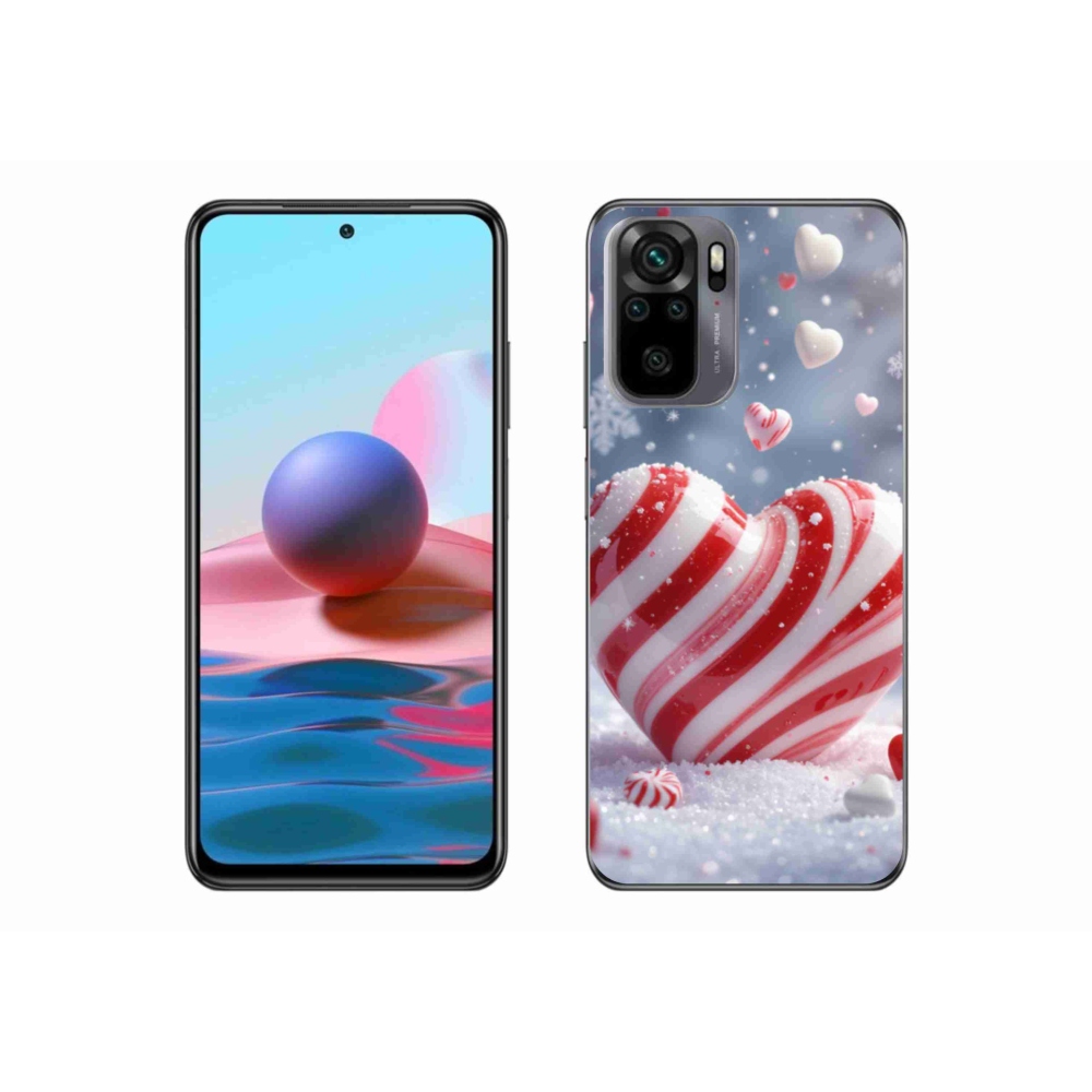 Gélový kryt mmCase na Xiaomi Poco M5s - sladké srdce