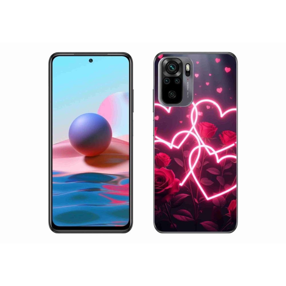 Gélový kryt mmCase na Xiaomi Poco M5s - srdce lásky