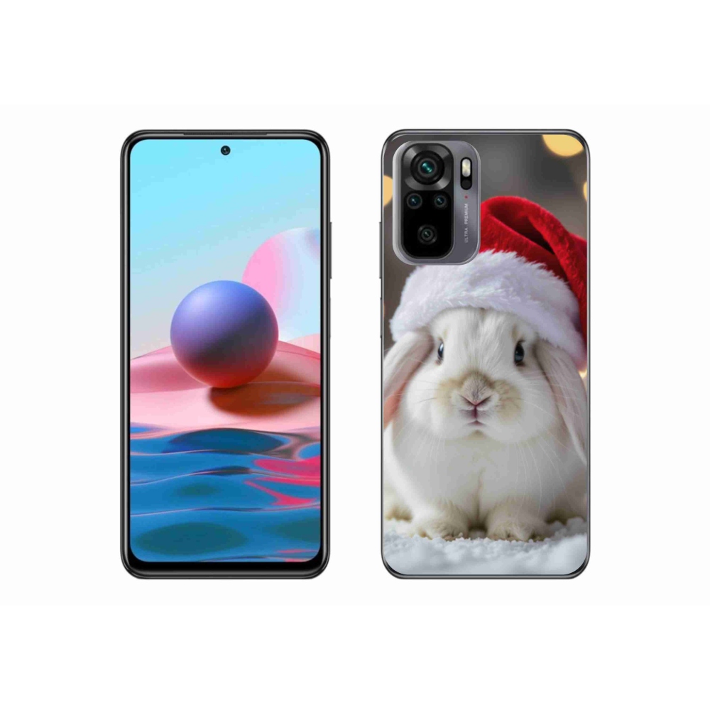 Gélový kryt mmCase na Xiaomi Poco M5s - vianočný králik