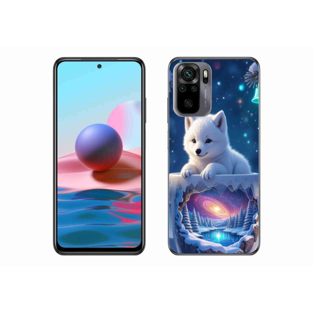 Gélový kryt mmCase na Xiaomi Poco M5s - vianočné šteňa