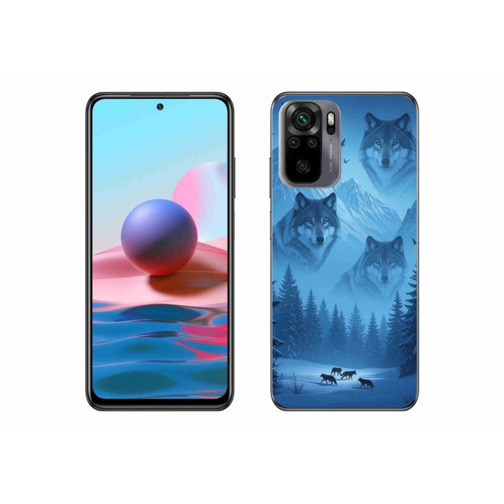 Gélový kryt mmCase na Xiaomi Poco M5s - vlčia svorka